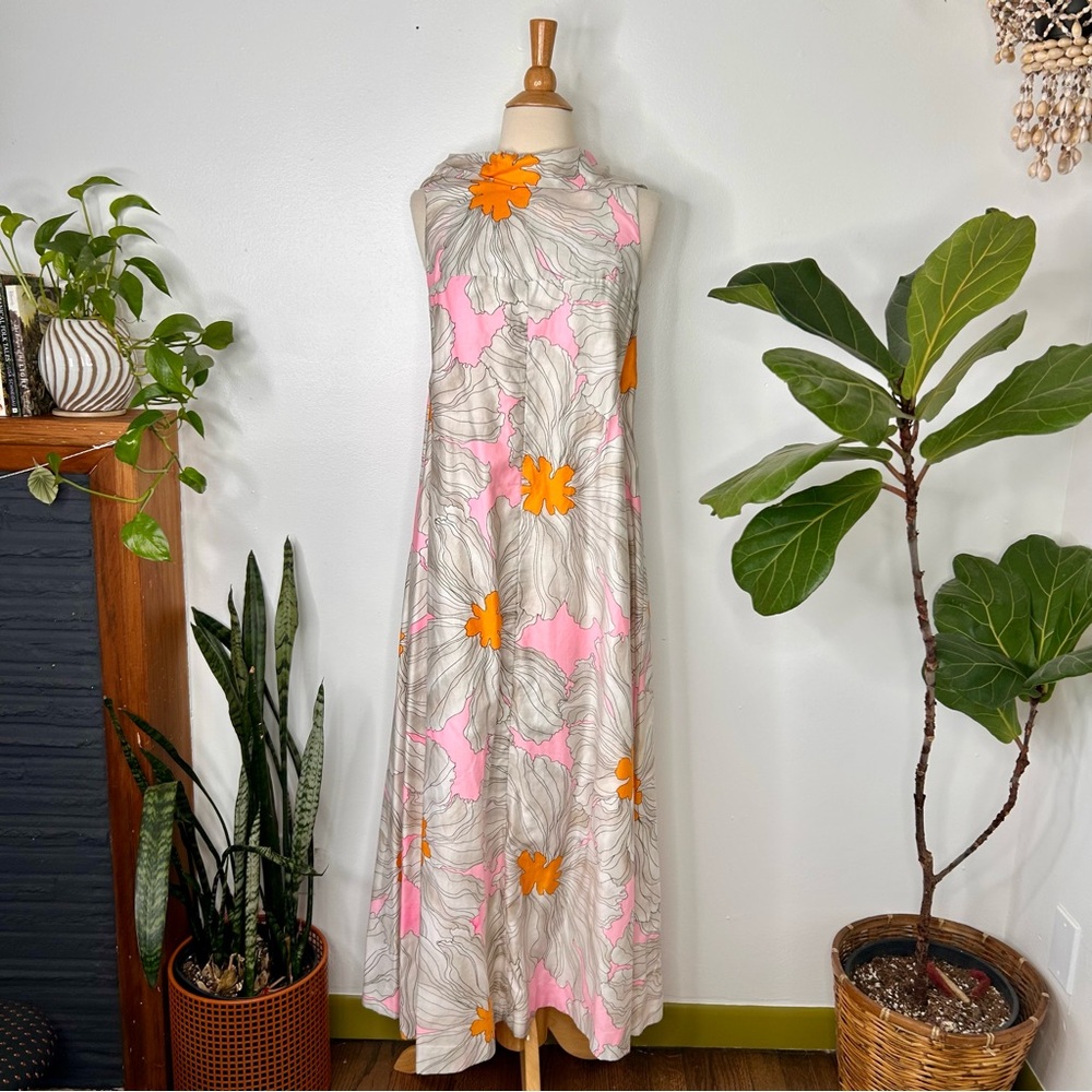 Vintage Fancy That Hawaiian maxi dress - Picture 5 of 6